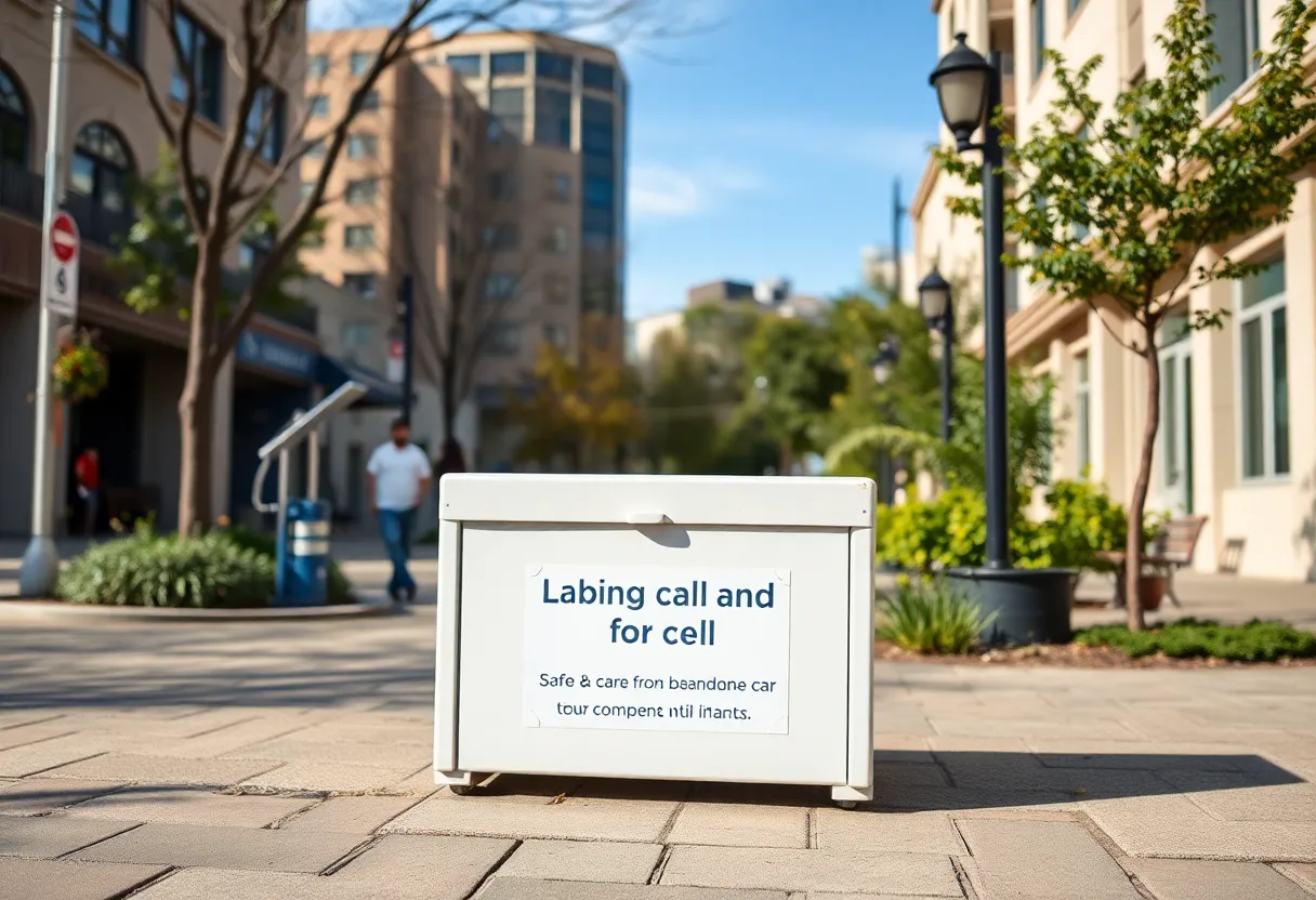 Safe Haven Baby Box promoting infant safety in San Antonio