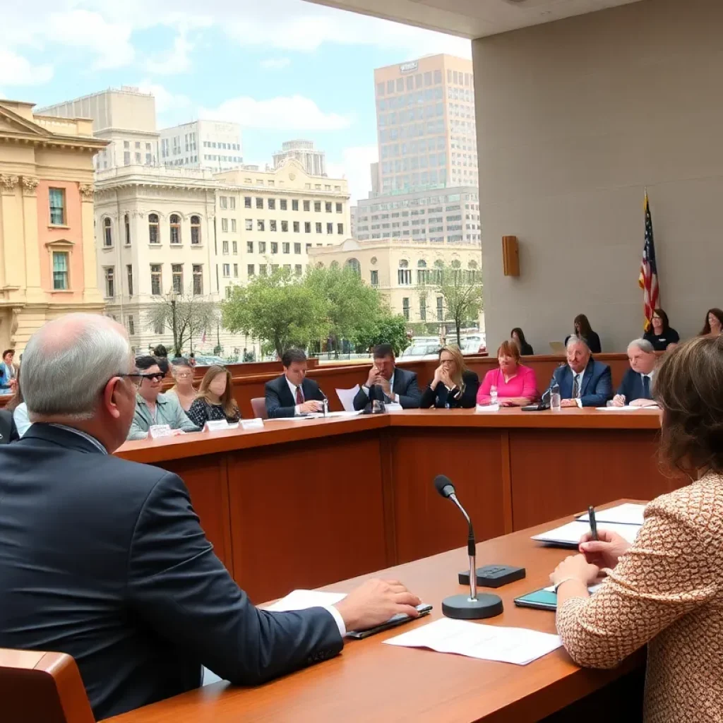 San Antonio City Council Meeting in progress