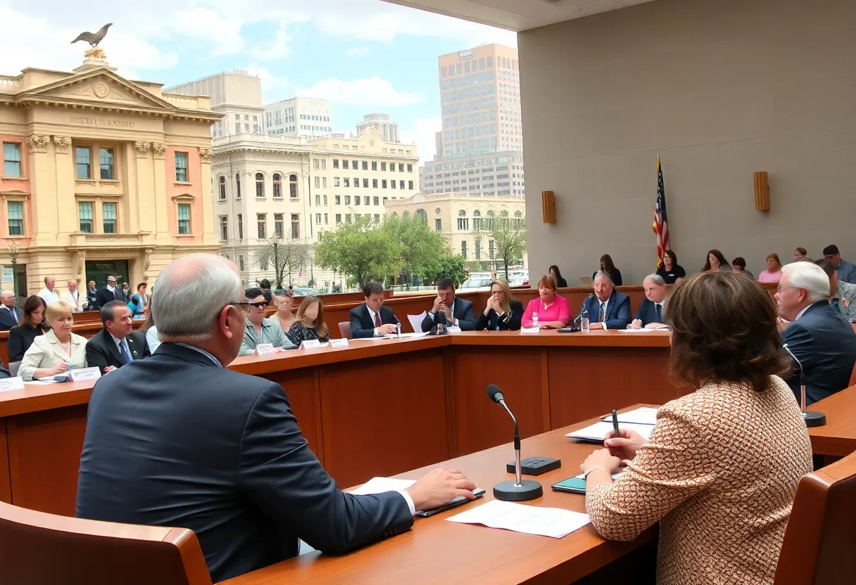 San Antonio City Council Meeting in progress