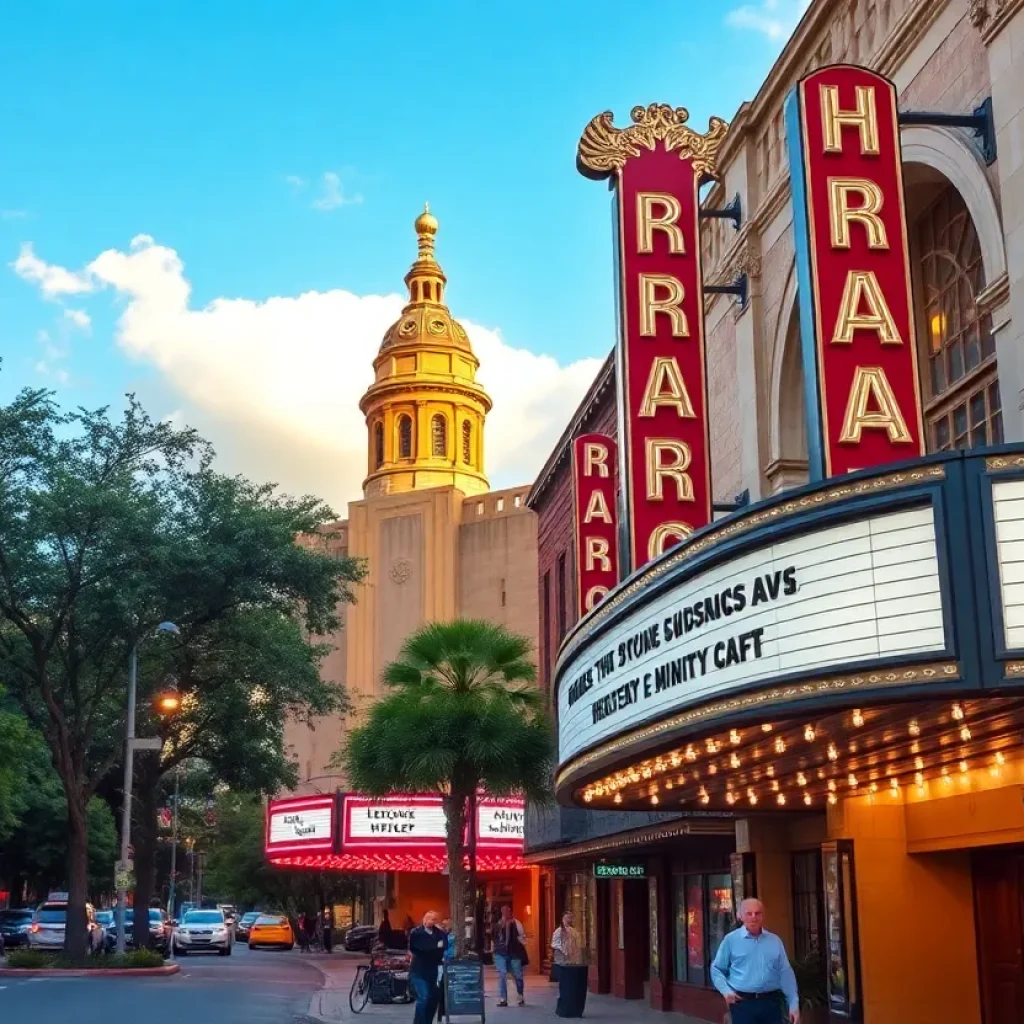 Scenic view of San Antonio suitable for film projects