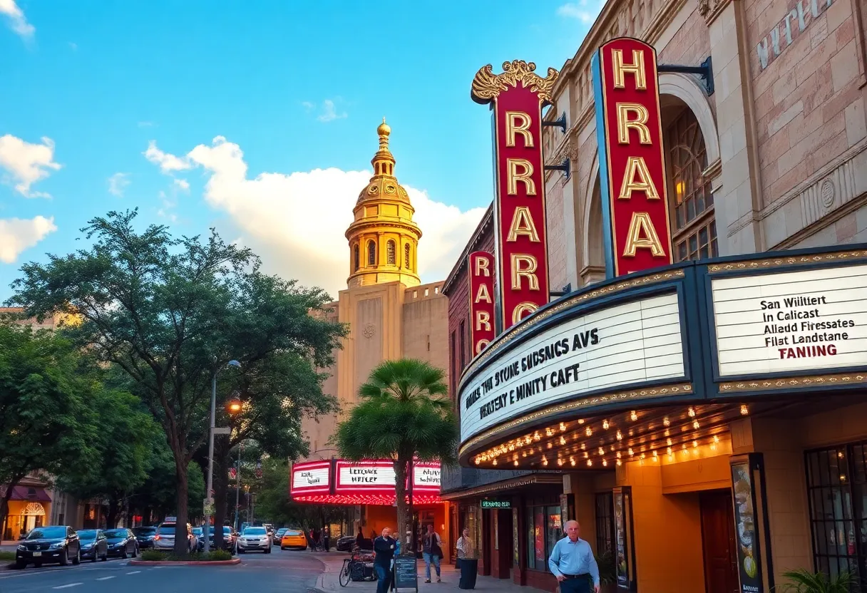 Scenic view of San Antonio suitable for film projects