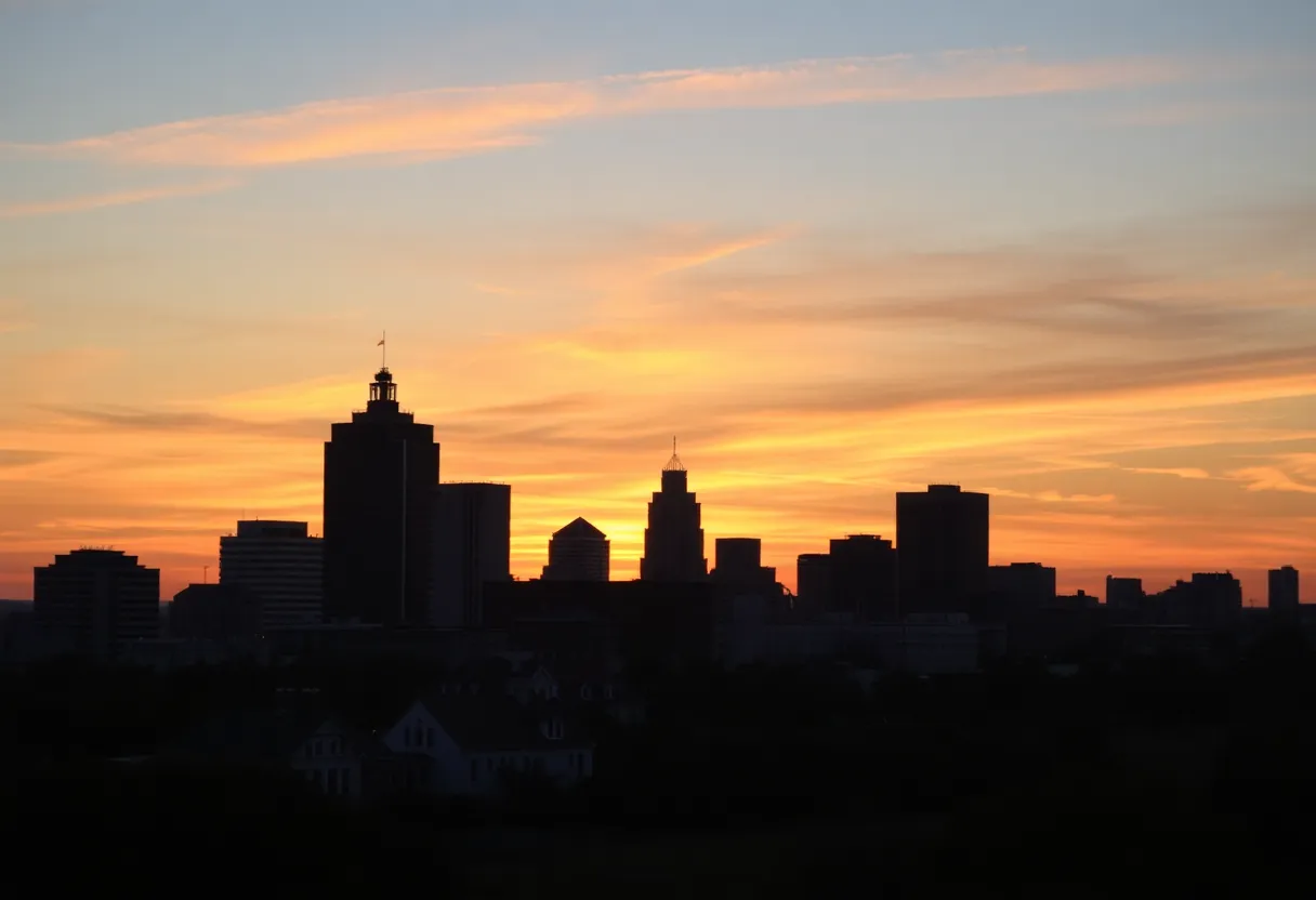 San Antonio skyline with a focus on community safety