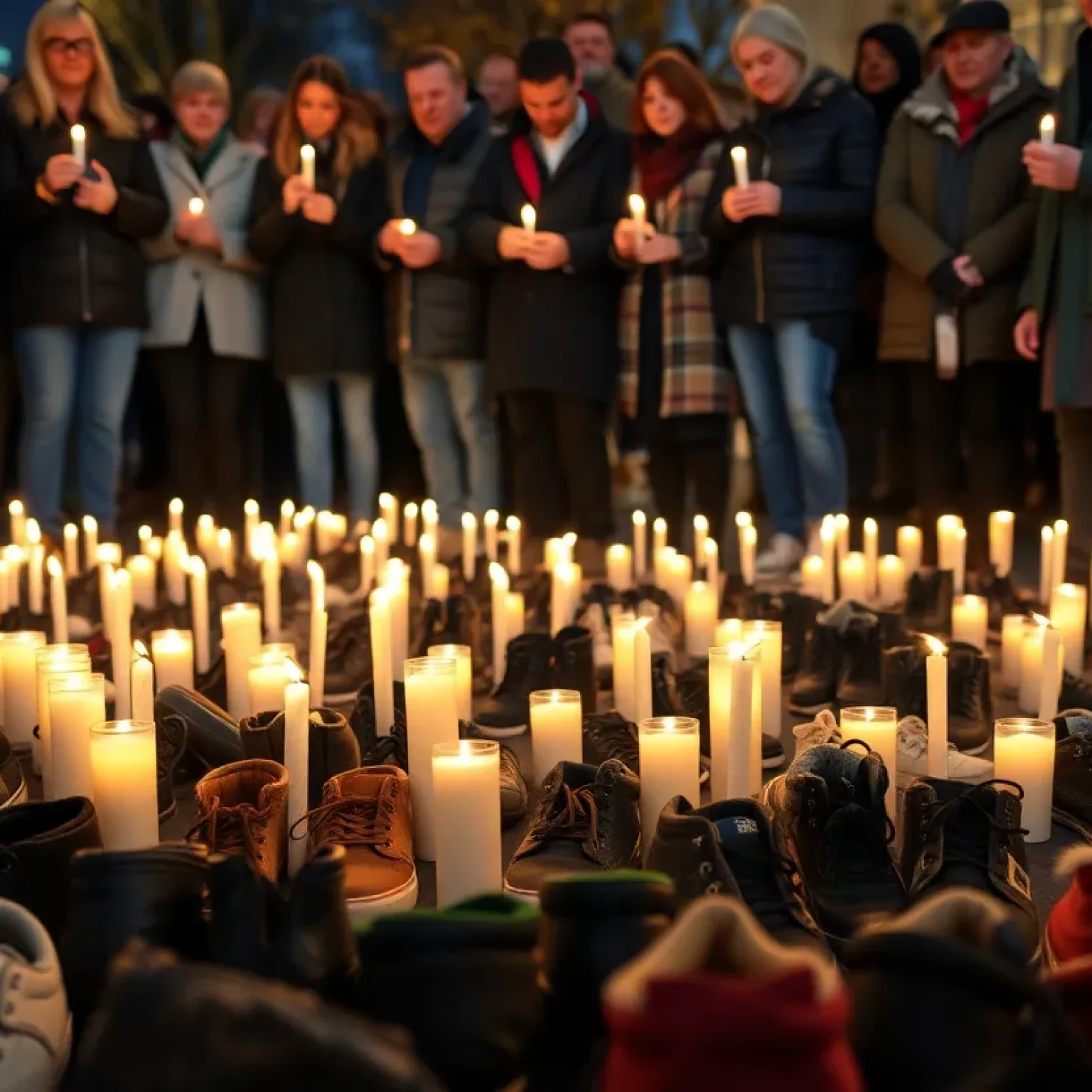 Candlelight vigil for the homeless in San Antonio