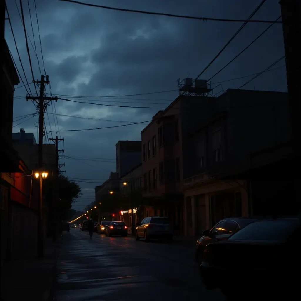 Atmospheric view of San Antonio related to a murder case.