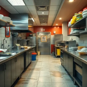 San Antonio restaurant kitchen showing hygiene issues