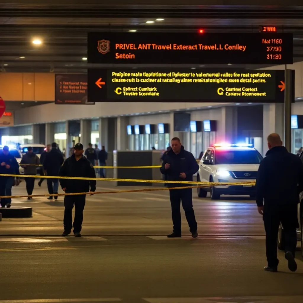 Police investigating a shooting incident at a travel center in San Antonio.