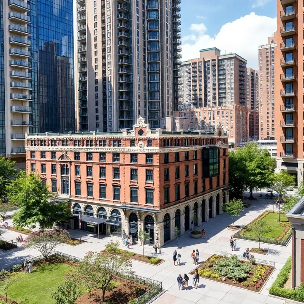 Transformation of historic and modern buildings in San Antonio