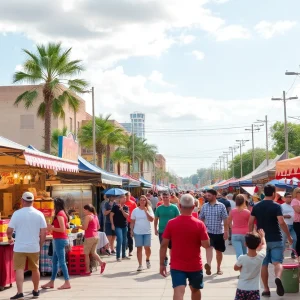 A collage of weekend activities in San Antonio, featuring food events, sports, and family fun.