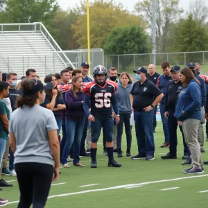 Scene of chaos at San Antonio youth football tournament with parents and police