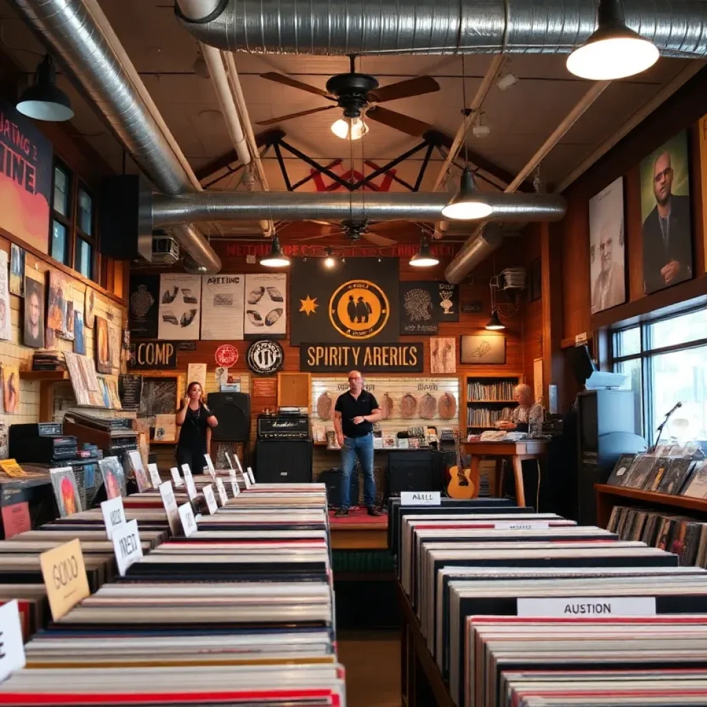 Waterloo Records Interior