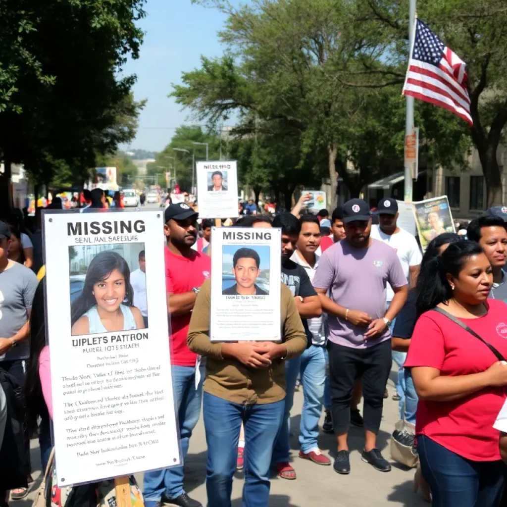 Community members gathering in search for missing worker in San Antonio