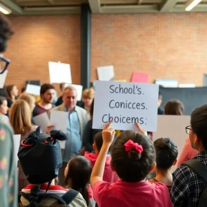 Governor rally supporting school vouchers in Amarillo