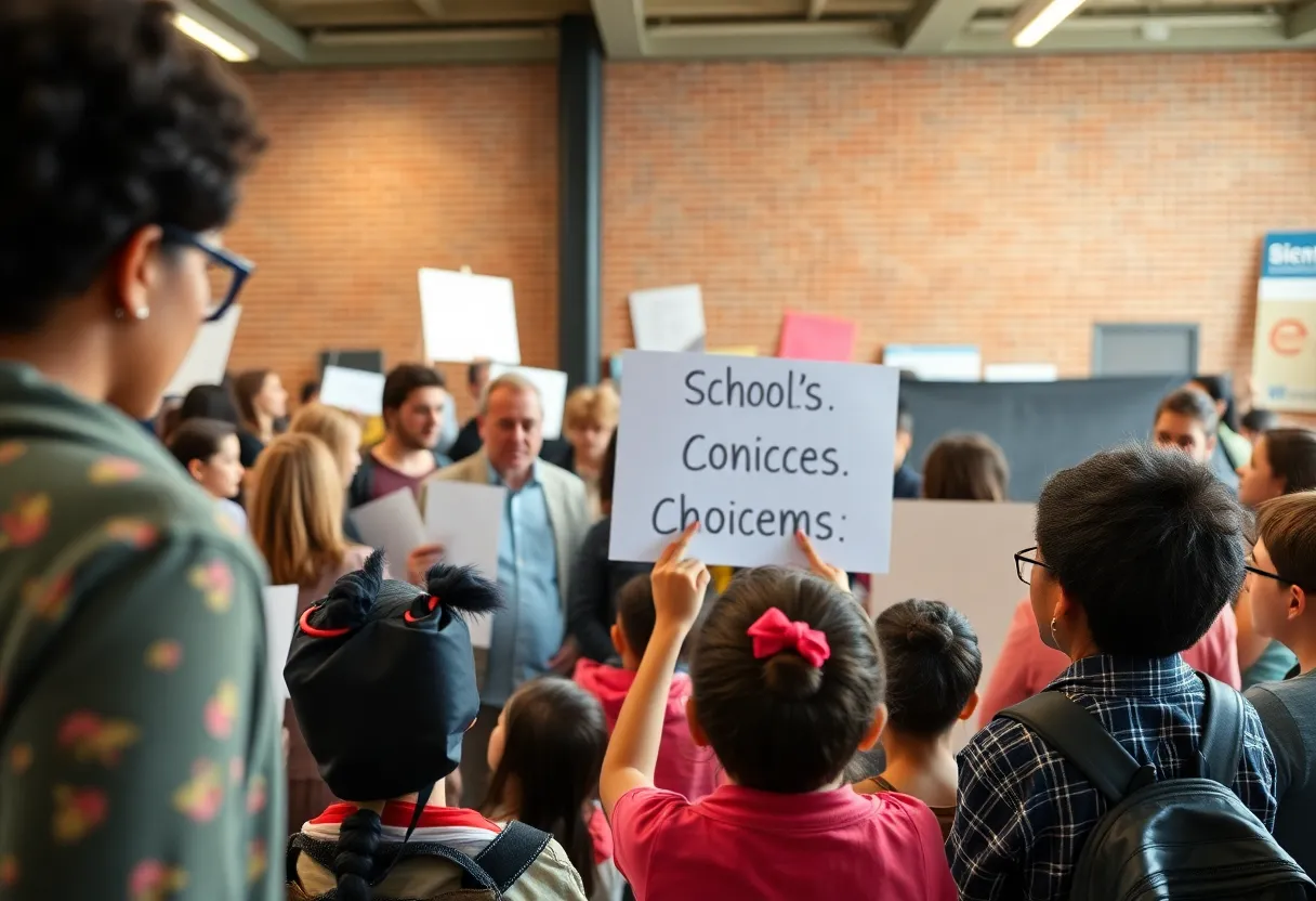 Governor rally supporting school vouchers in Amarillo