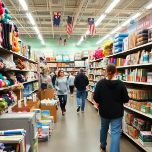 JOANN Crafts Store Interior