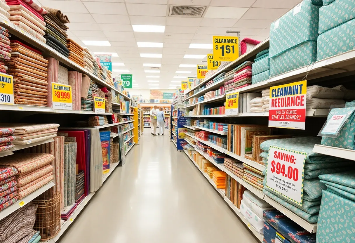 JOANN Fabrics Store Closure