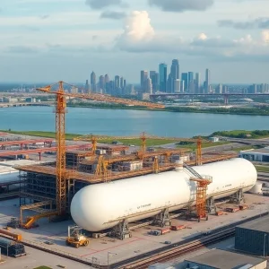 LPG Terminal Construction in Texas City