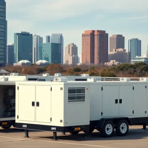 Mobile generators being deployed in San Antonio for power stability.