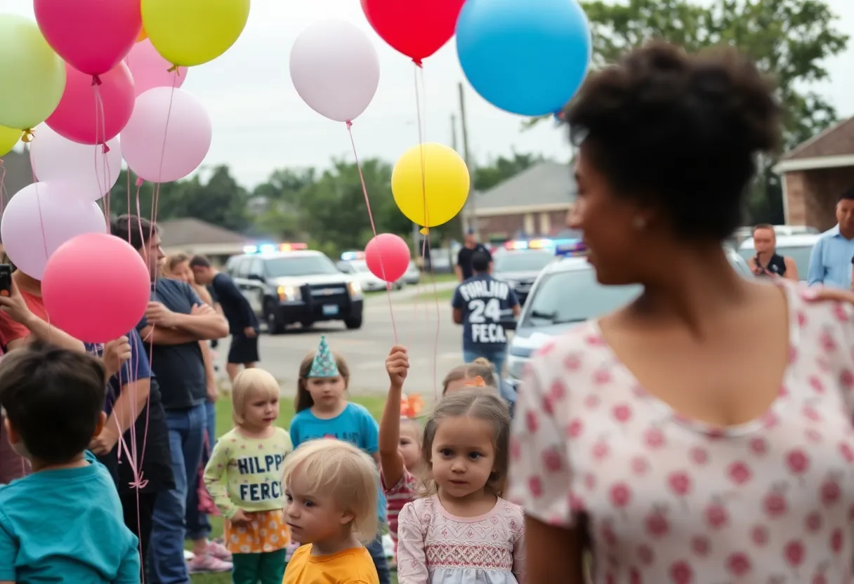 Police responding to gunfire at a birthday party in San Antonio