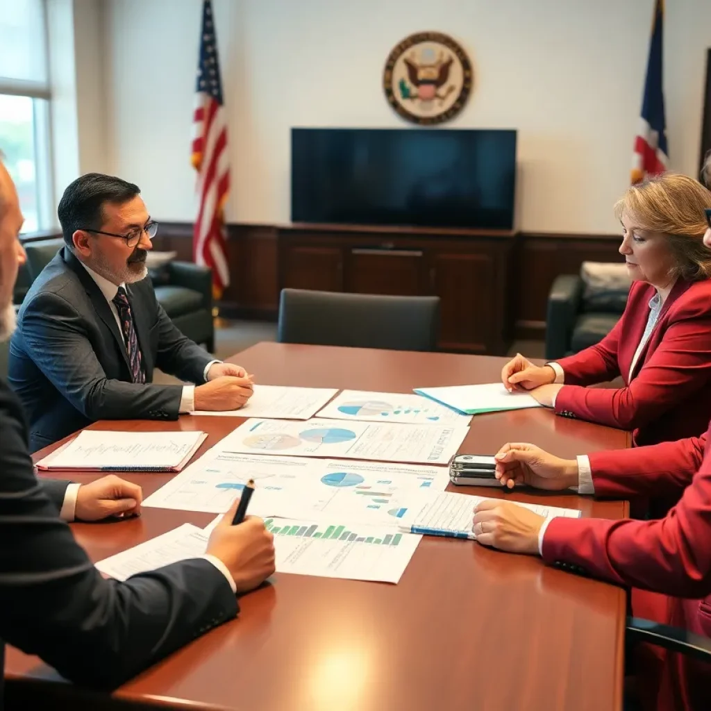 San Antonio City Council meeting discussing procurement authority changes