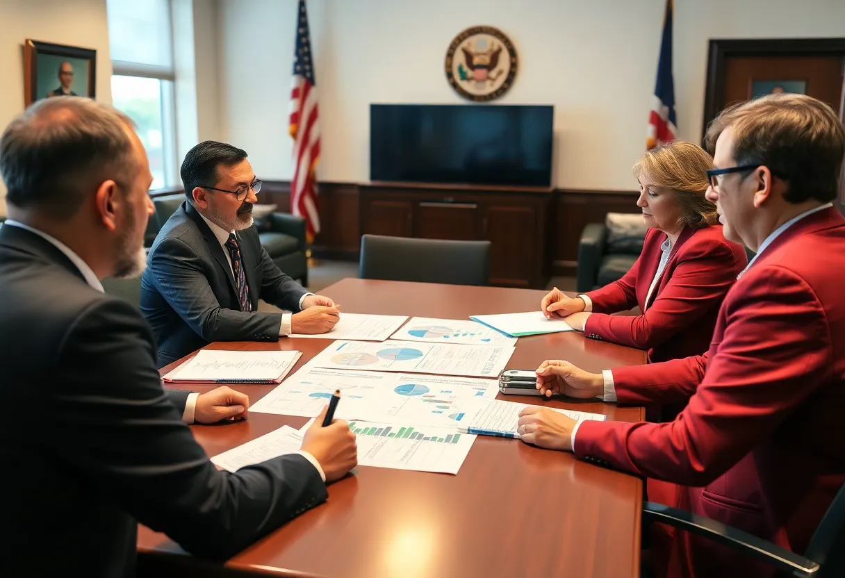 San Antonio City Council members discussing federal grants