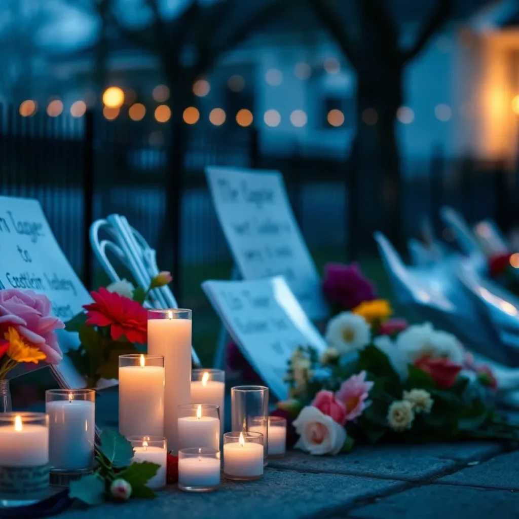 Memorial for victims of violence in San Antonio