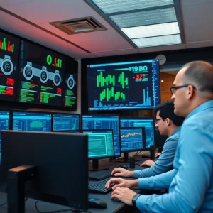 Image of a high-tech cyber command center in San Antonio