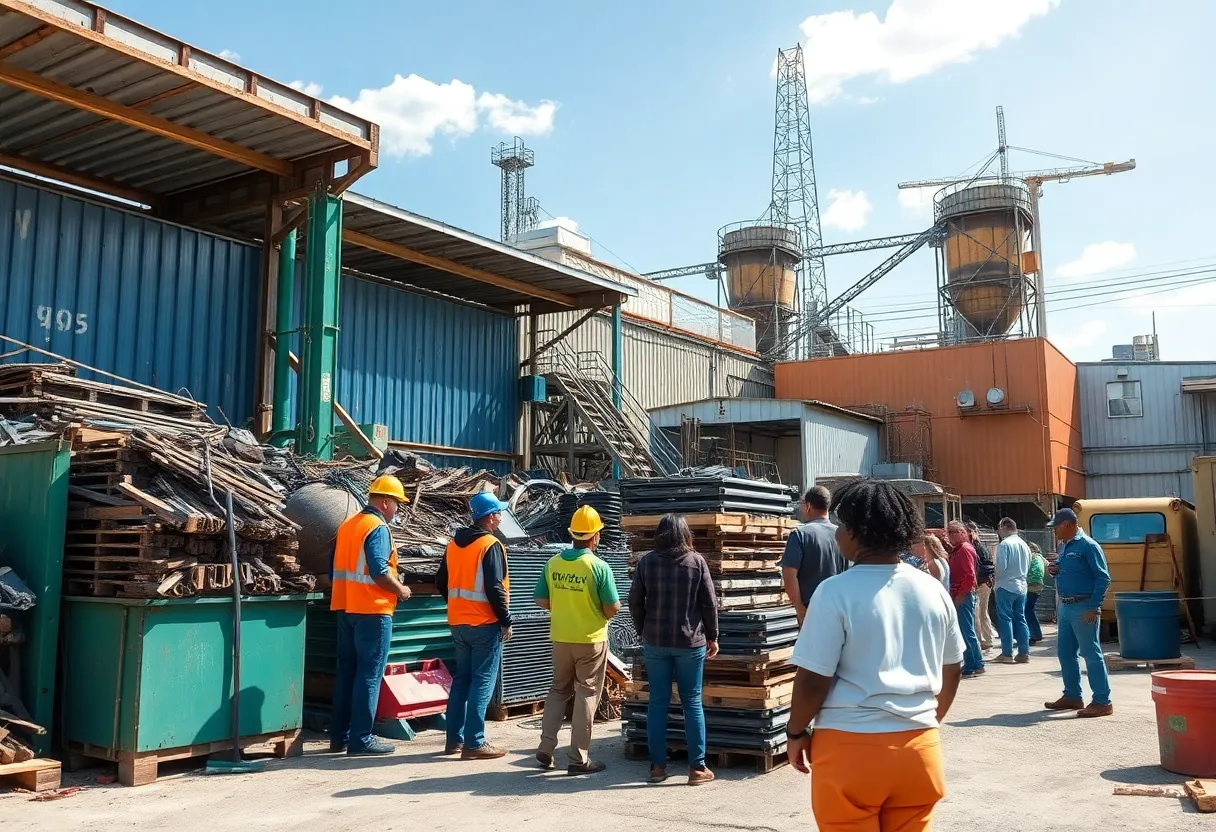 Community meeting on metal recycling in San Antonio