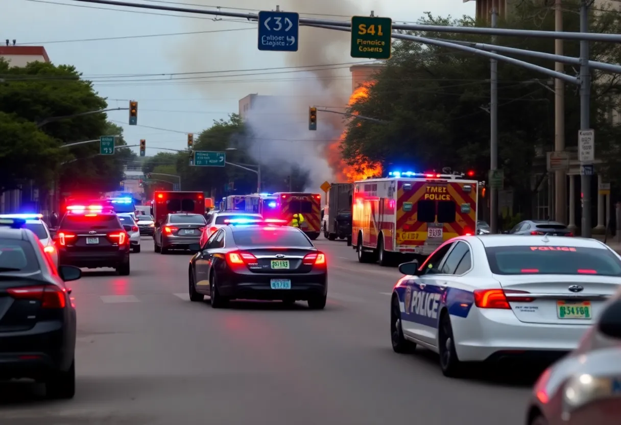 Police response to shooting incident in San Antonio