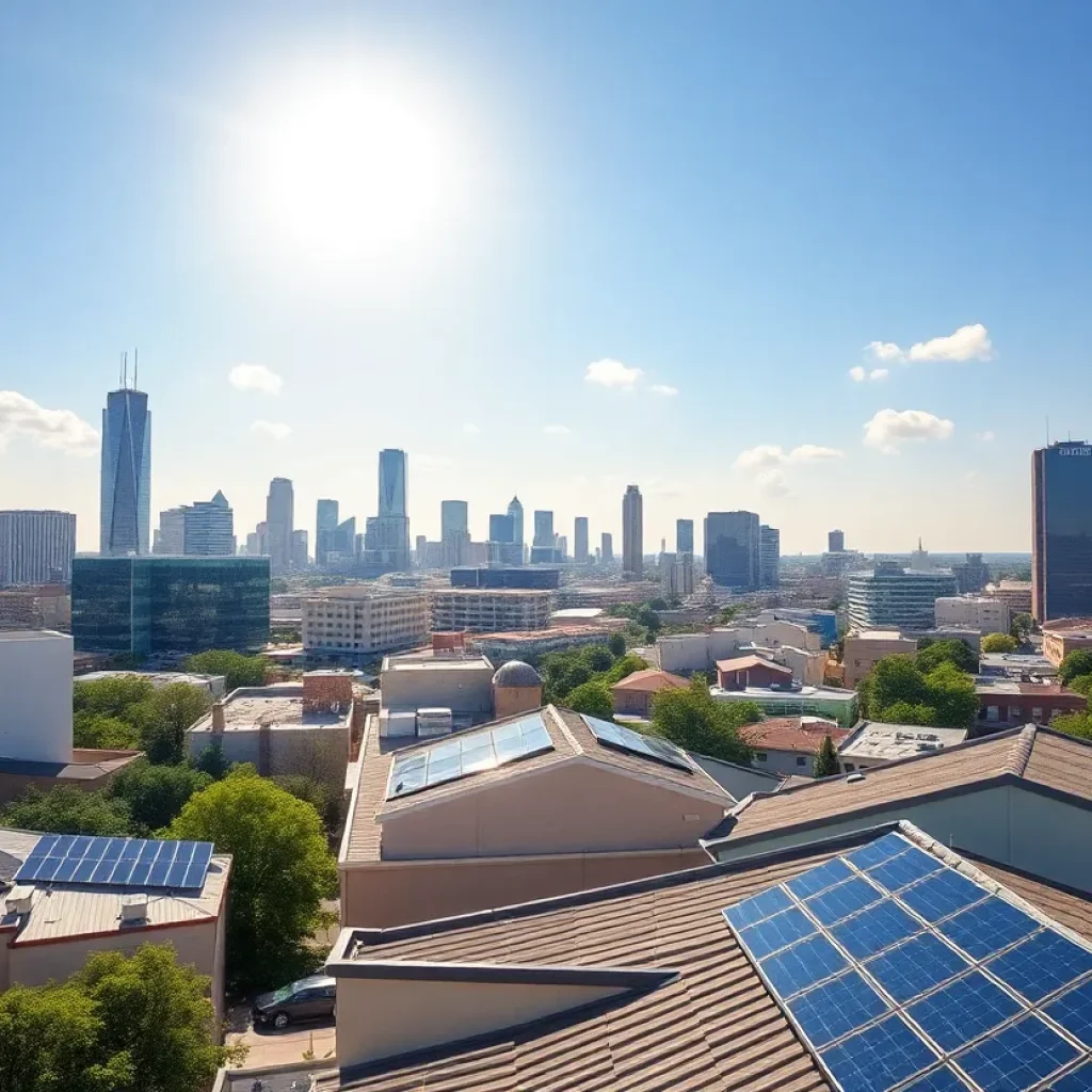 Solar Panels on San Antonio Rooftops