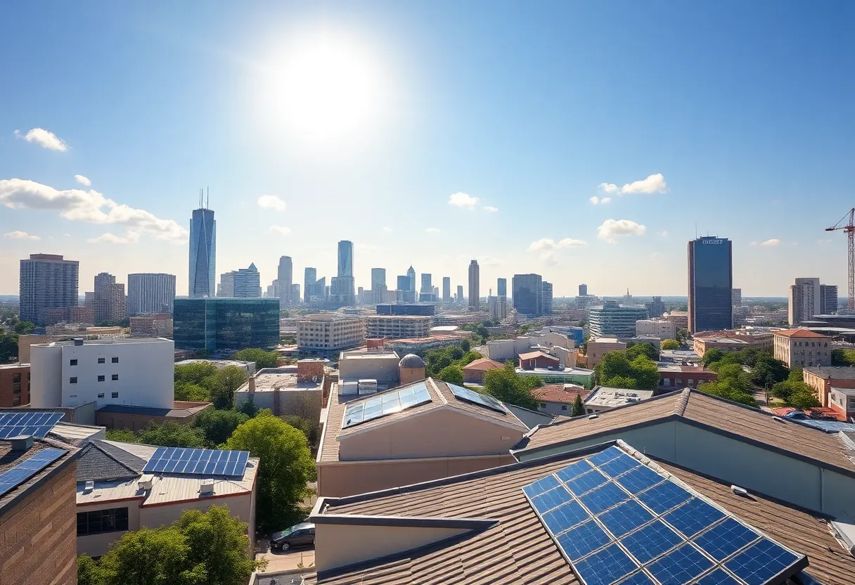 Solar Panels on San Antonio Rooftops