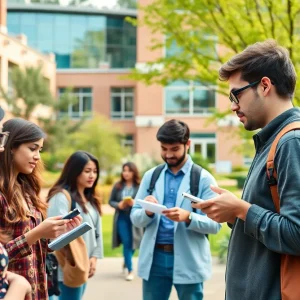 University campus representing collaboration and innovation