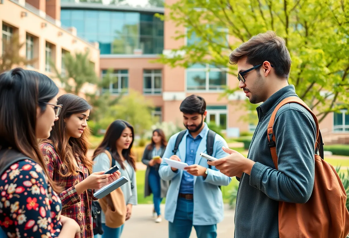 University campus representing collaboration and innovation