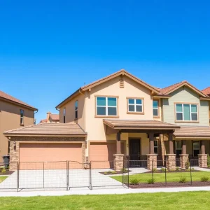 New homes under construction in Texas