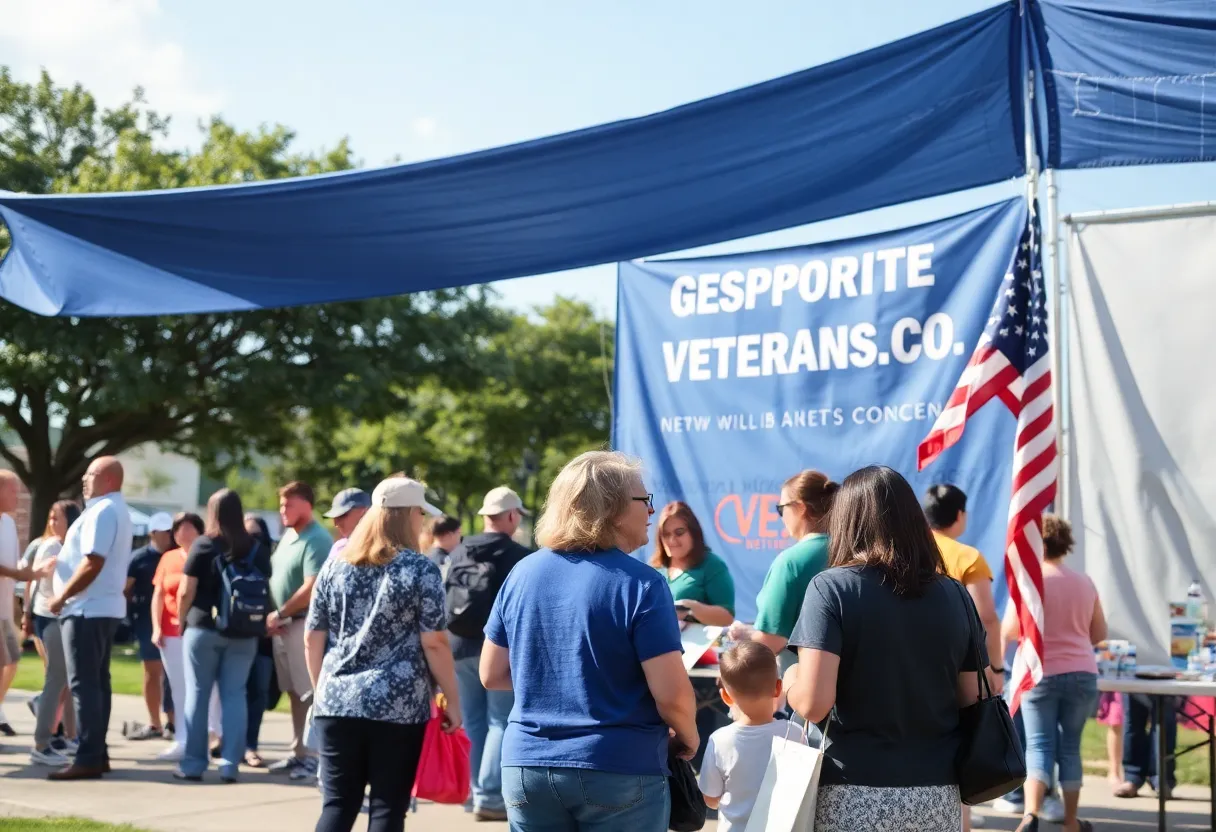 Community event supporting veterans in San Antonio