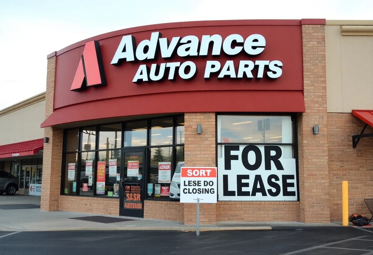 Advance Auto Parts Store Closure