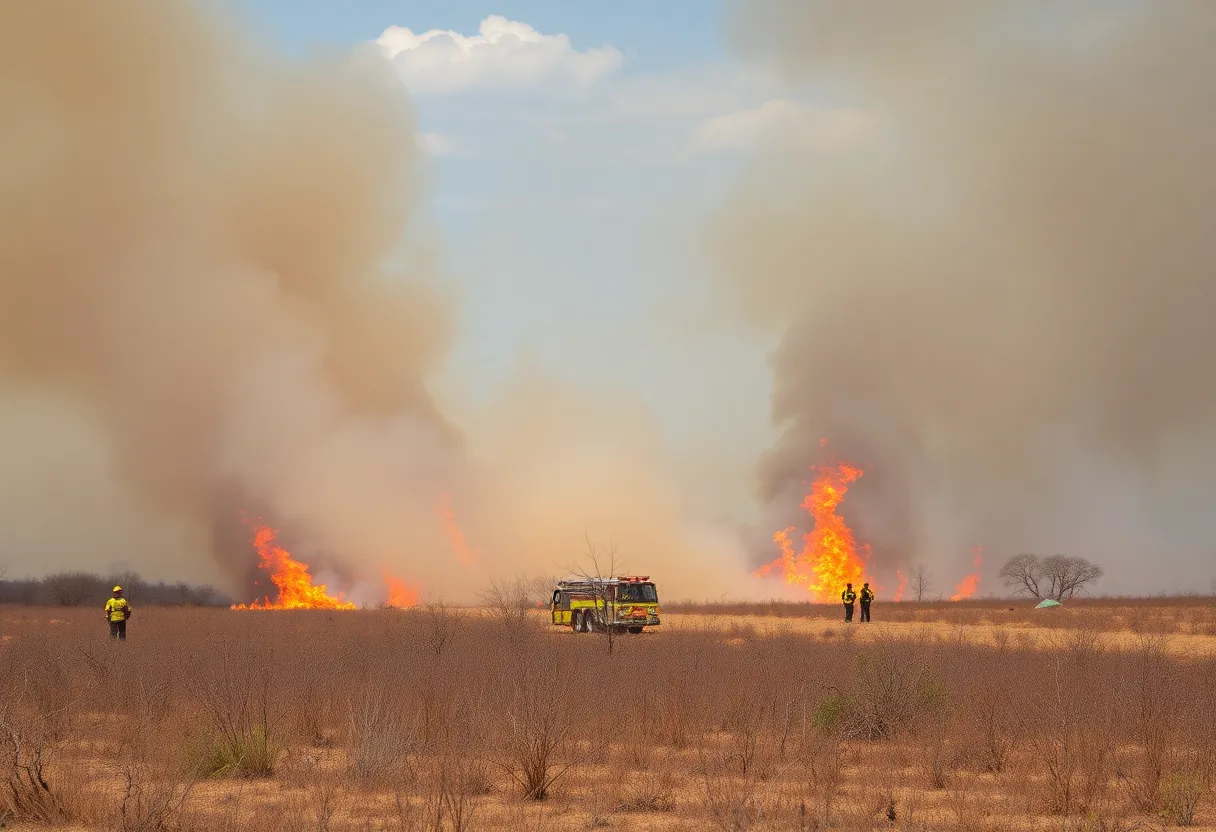 Brush fires causing evacuations in North and South Carolina