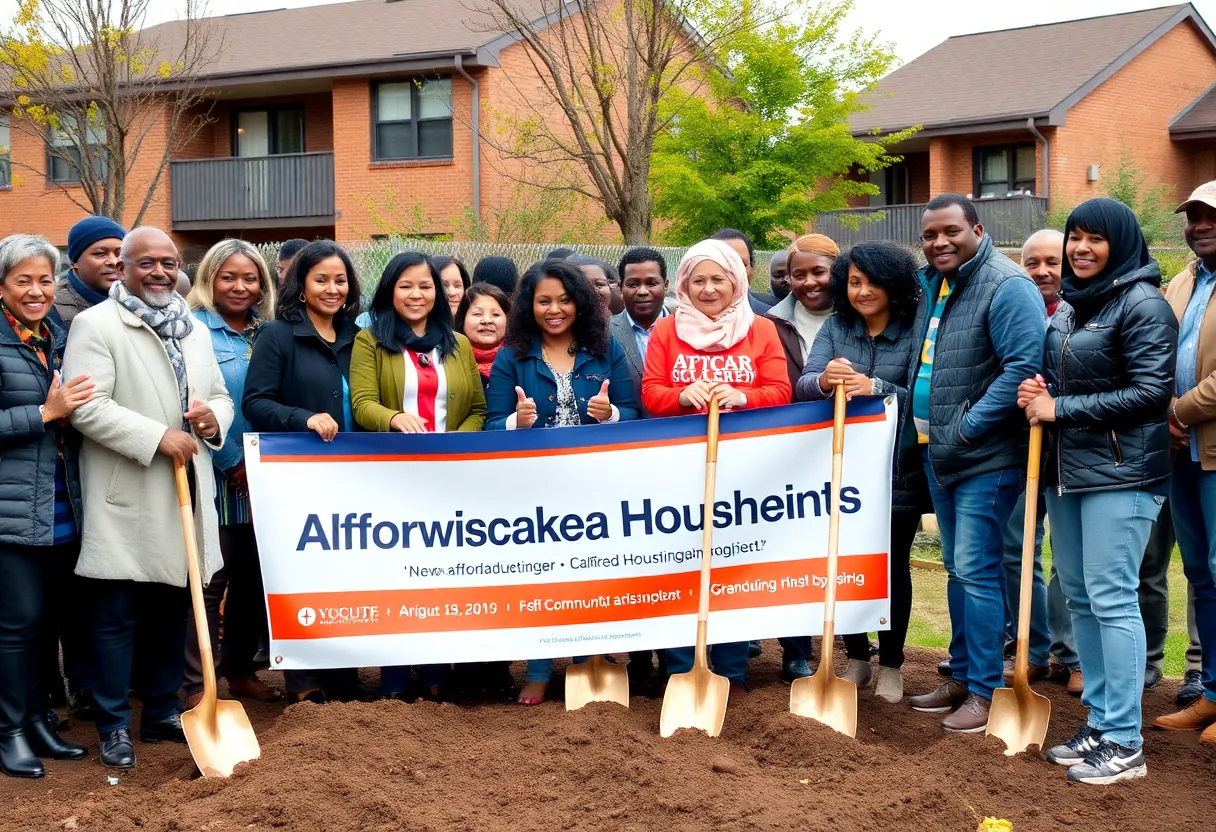 Groundbreaking Ceremony for The Sasha Housing Project