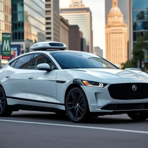 Jaguar I-PACE Autonomous Ride in Austin