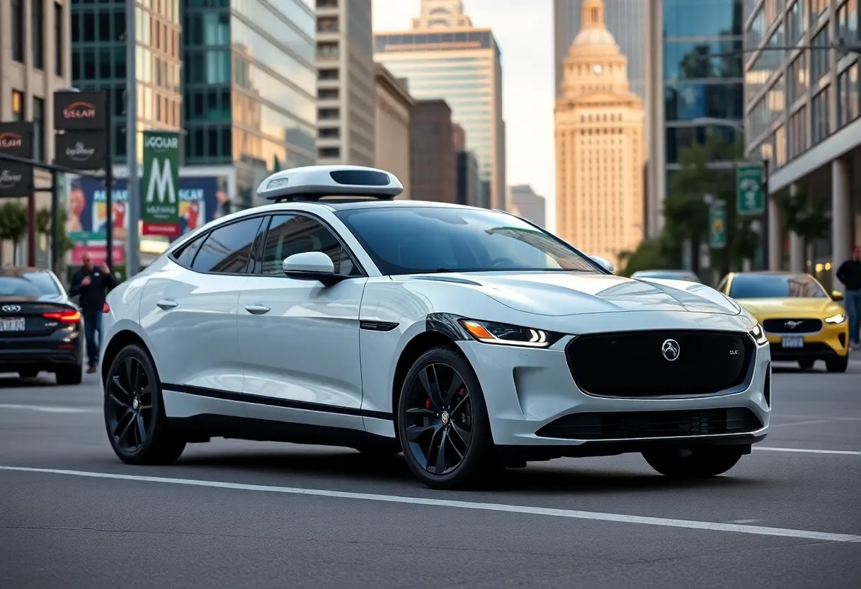 Jaguar I-PACE Autonomous Ride in Austin