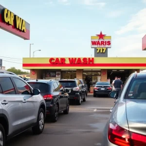 Killeen Car Wash Busy Day