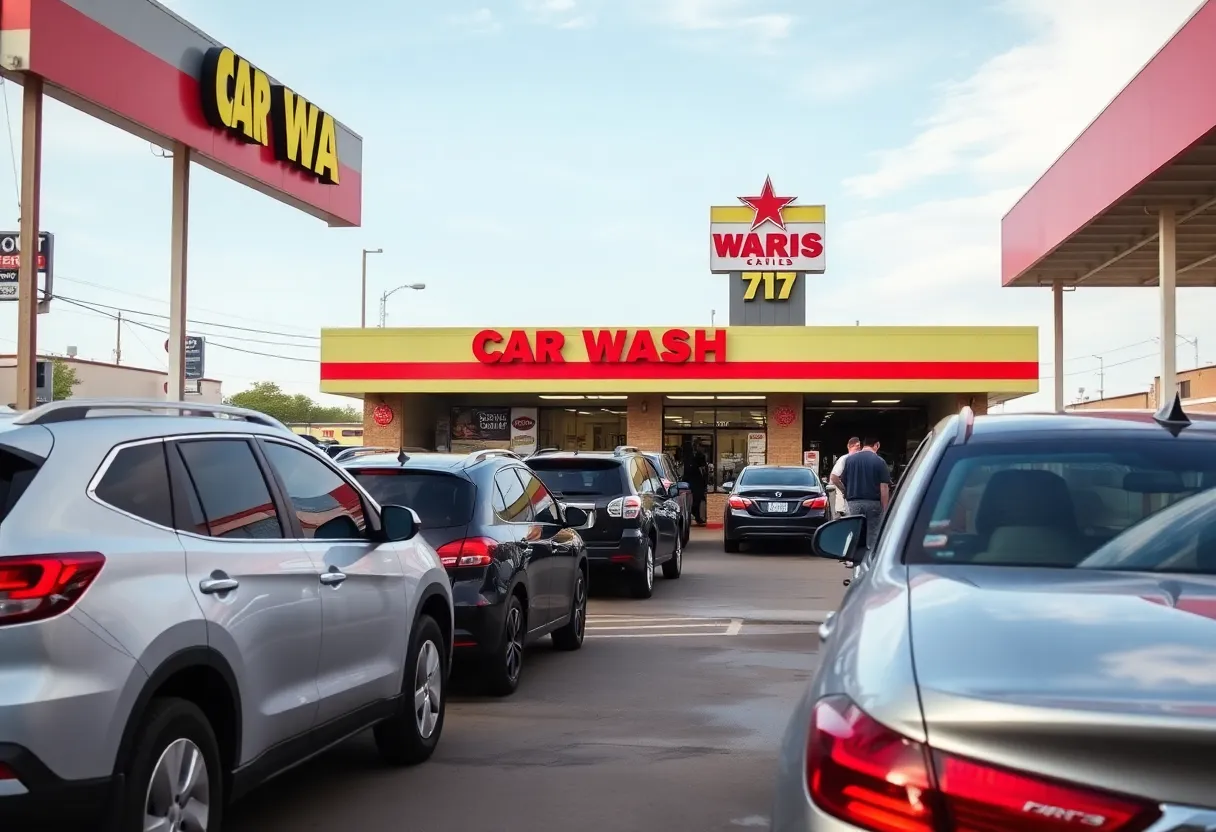 Killeen Car Wash Busy Day