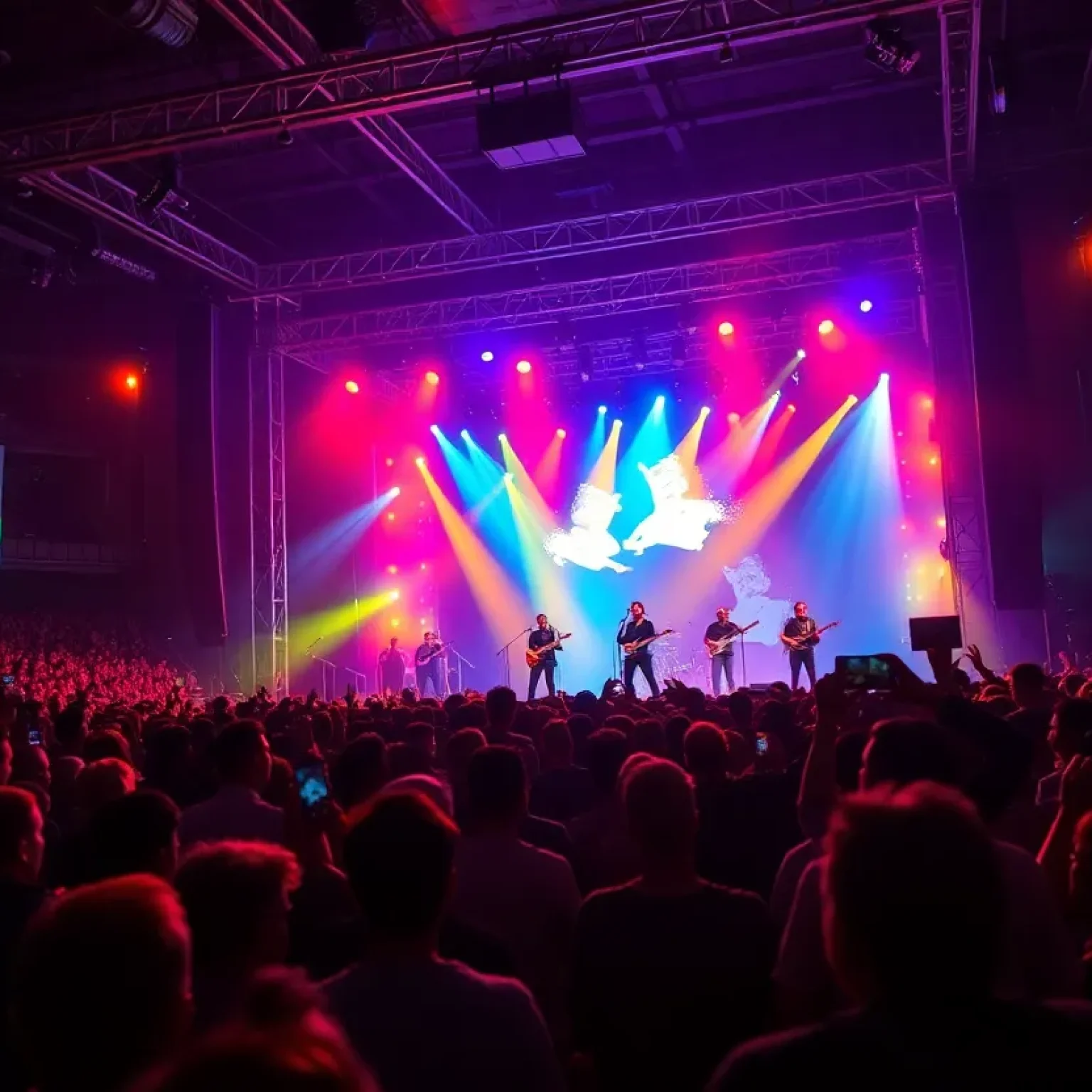 KISS performing live at HemisFair Arena