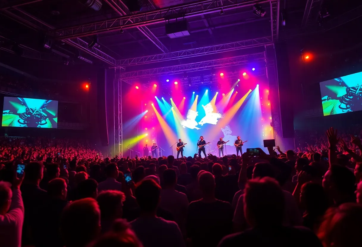 KISS performing live at HemisFair Arena