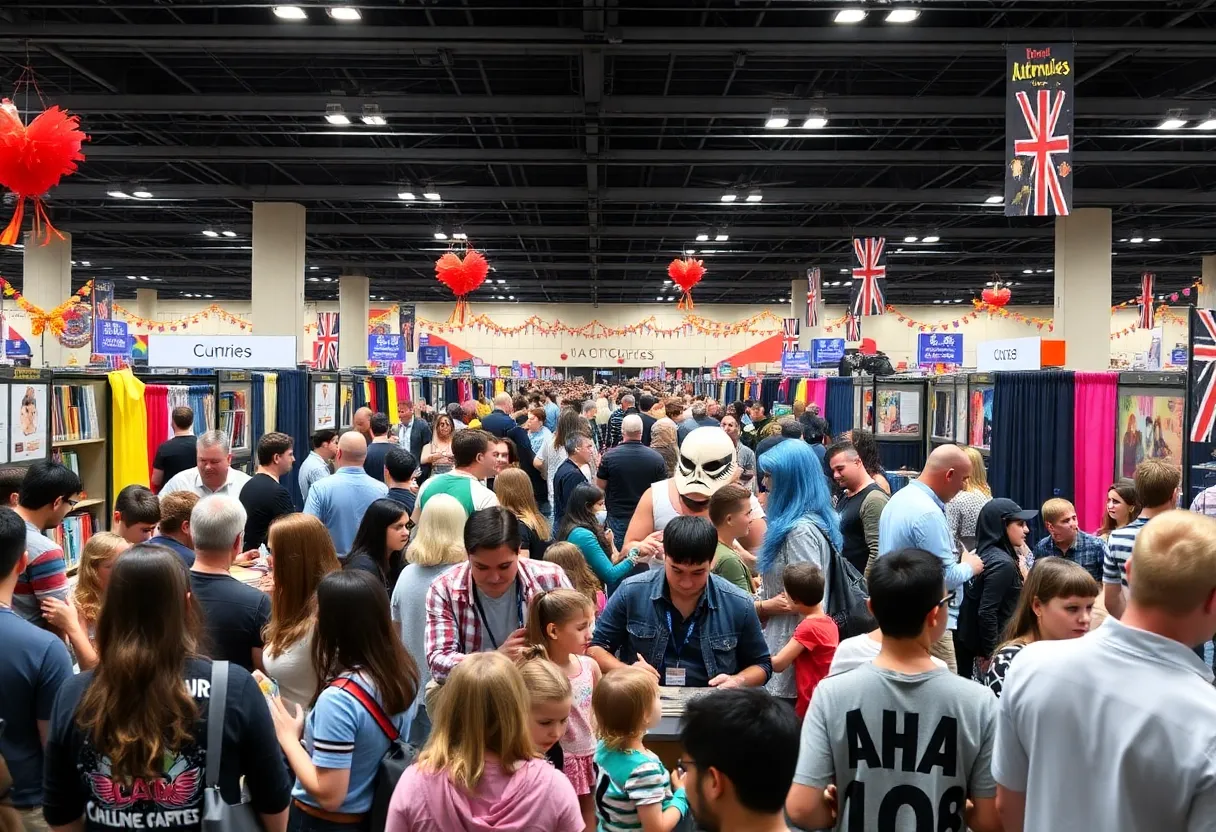 Crowd gathered at Pop Madness convention for Paul Scheer's event