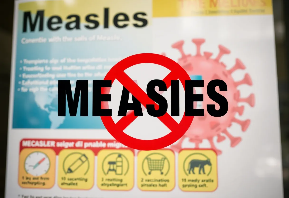 Public health alert for measles outbreak in Texas