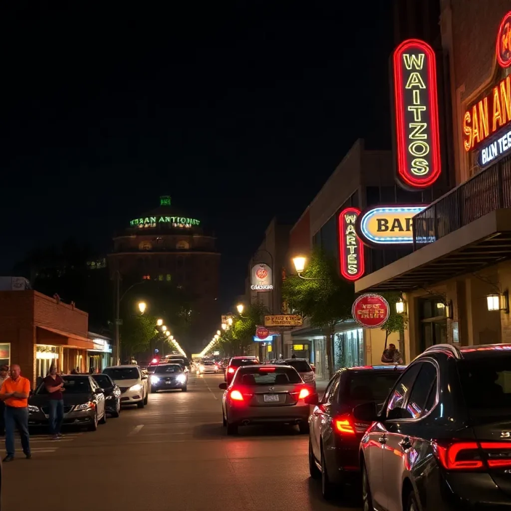 Patrons leaving bars in San Antonio utilizing the Free Rides Program.