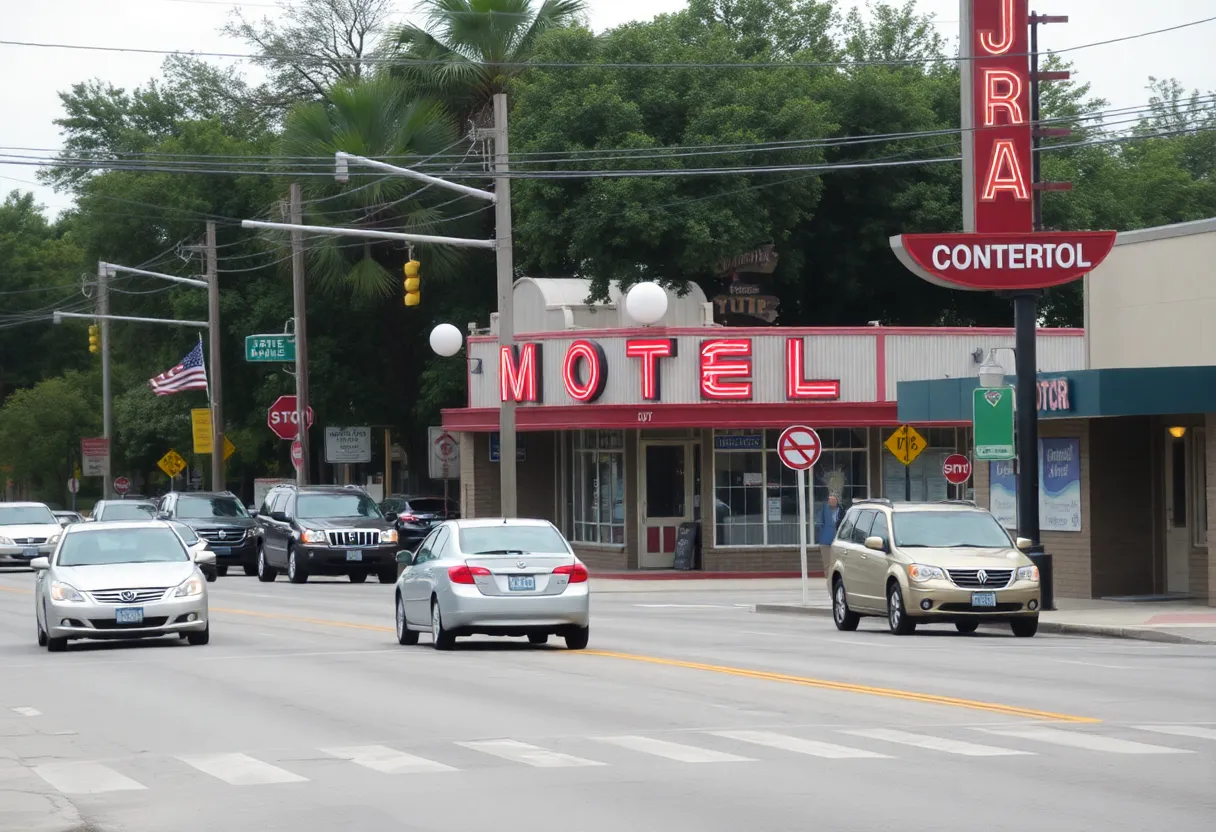 Motel in San Antonio where a missing teen was found