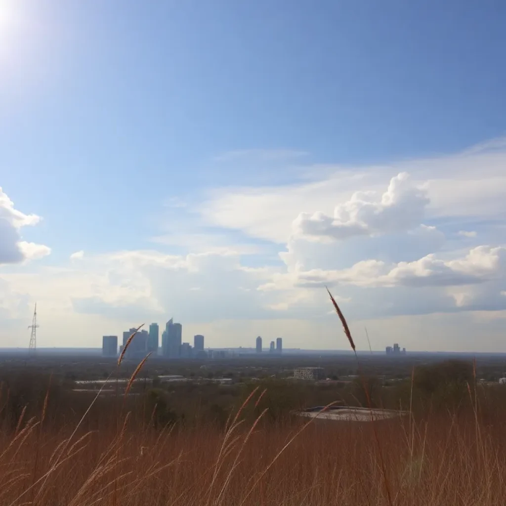 Varying weather conditions in San Antonio