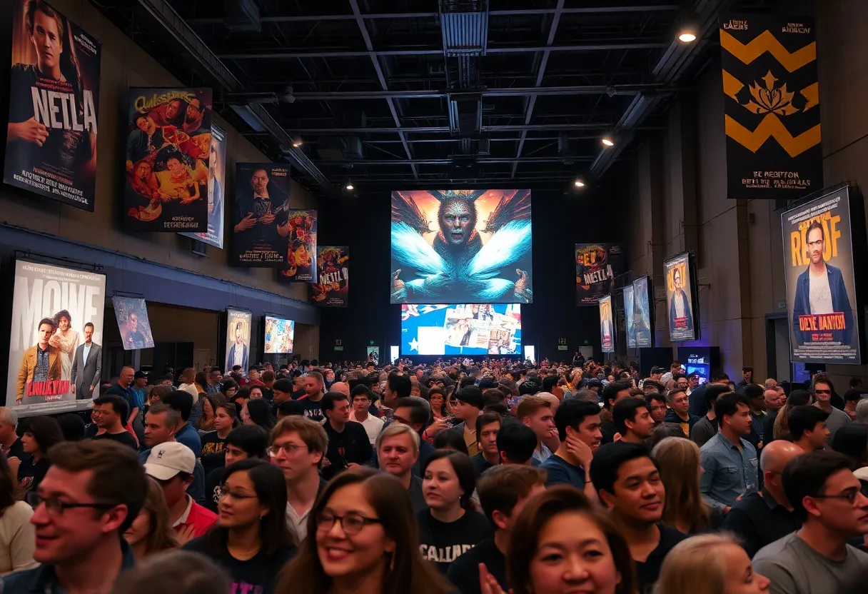 Crowd at SXSW 2025 watching documentary premieres