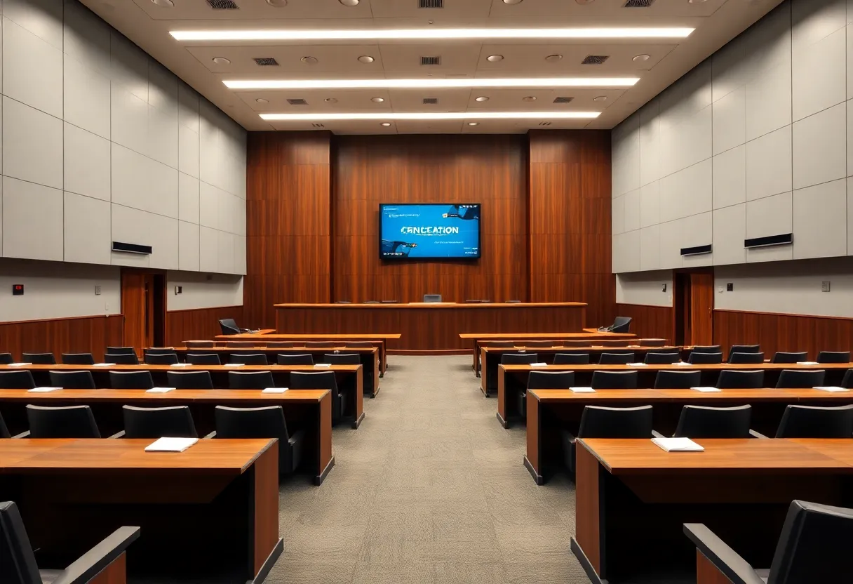 Texas Business Court Interior